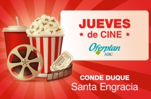 Entradas y palomitas Cine Santa Engracia | Jueves de Cine