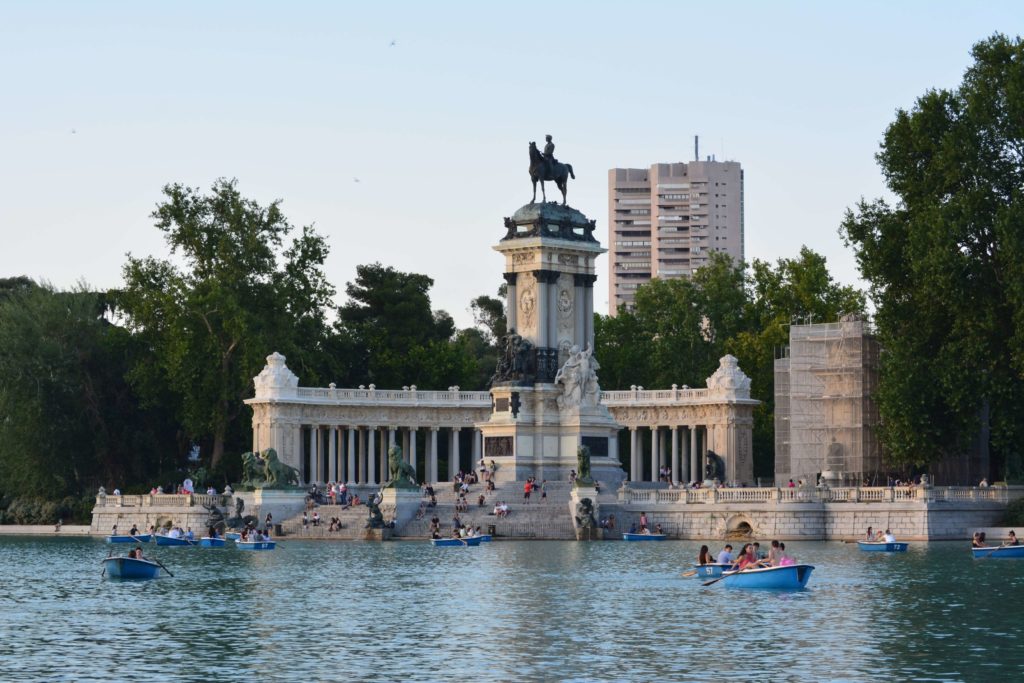 Lago del Parque de El Retiro