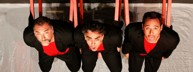 Imagen promocional de la obra Corta el cable rojo