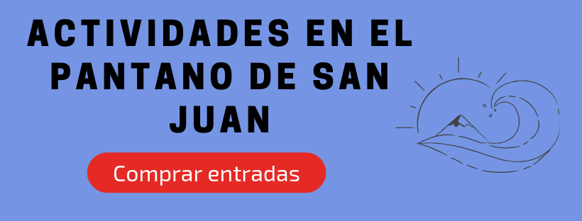 boton actividades pantano de san juan