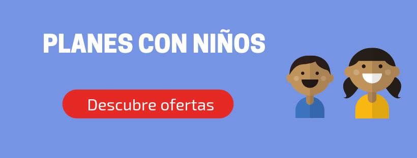 Cartel Planes con niños