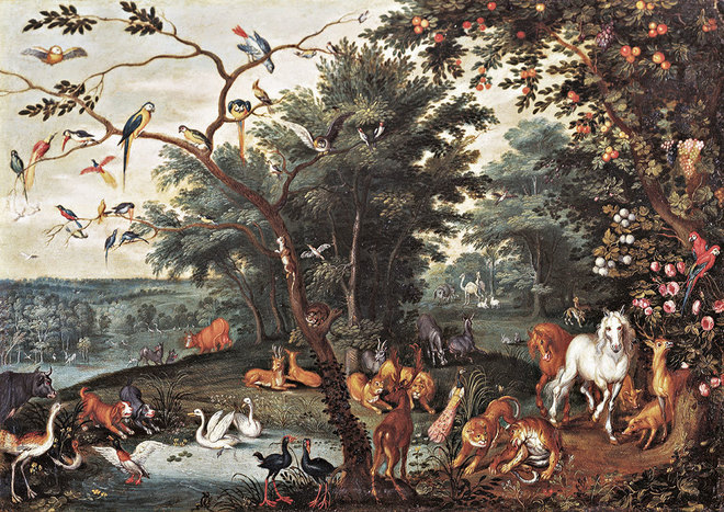 Cuadro de la Exposición de Brueghel en Madrid