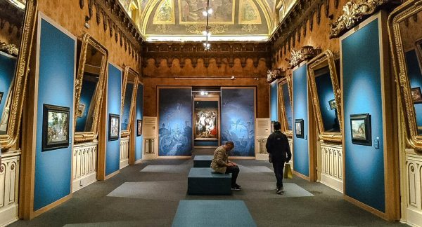 Sala de la Exposición de Brueghel en Madrid