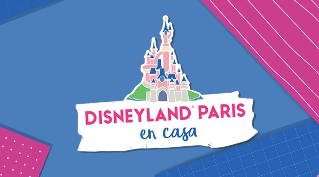 Logo Disney Land Paris en casa