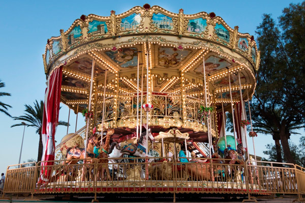 Carrousel Infantil estilo veneciano