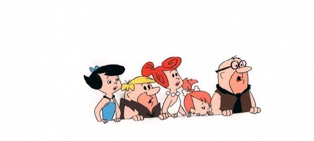 Personajes de dibujos animados de Los Picapiedra