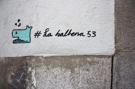 Arte urbano en Madrid Ballenas Jonipunto