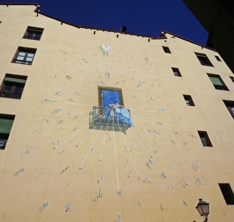 ARte urbano en Madrid Relos calle sombrerete