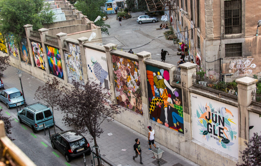 Arte urbano en Madrid Tabakalera Madrid