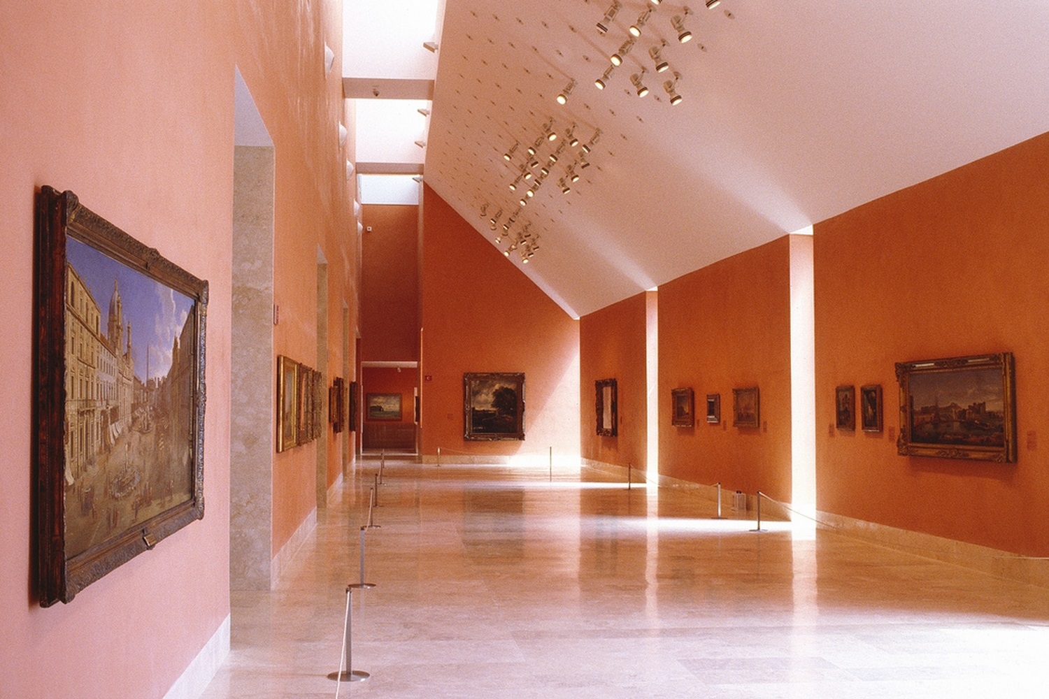 Interior del Museo Thyssen-Bornemisza