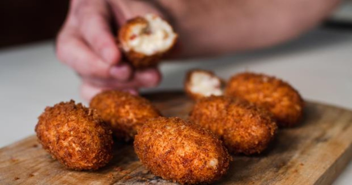 Plato de croquetas