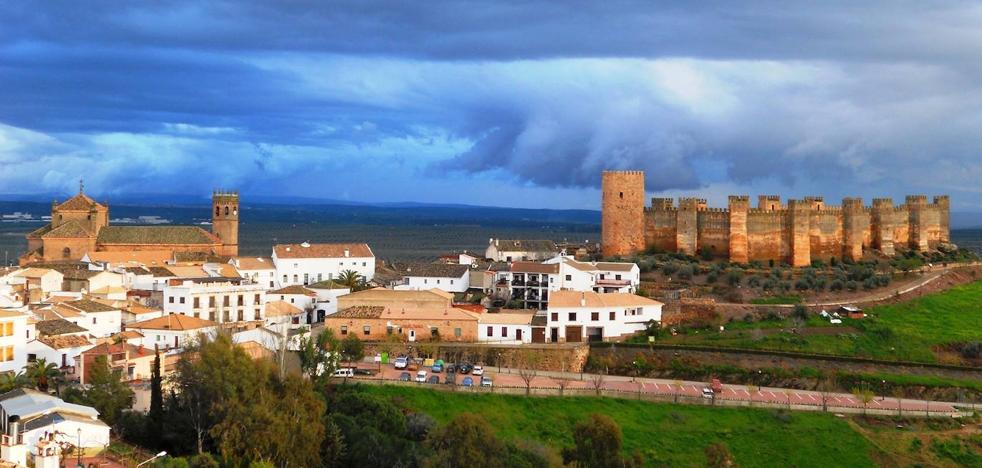 Vista de Baños de la Encina en Jaén