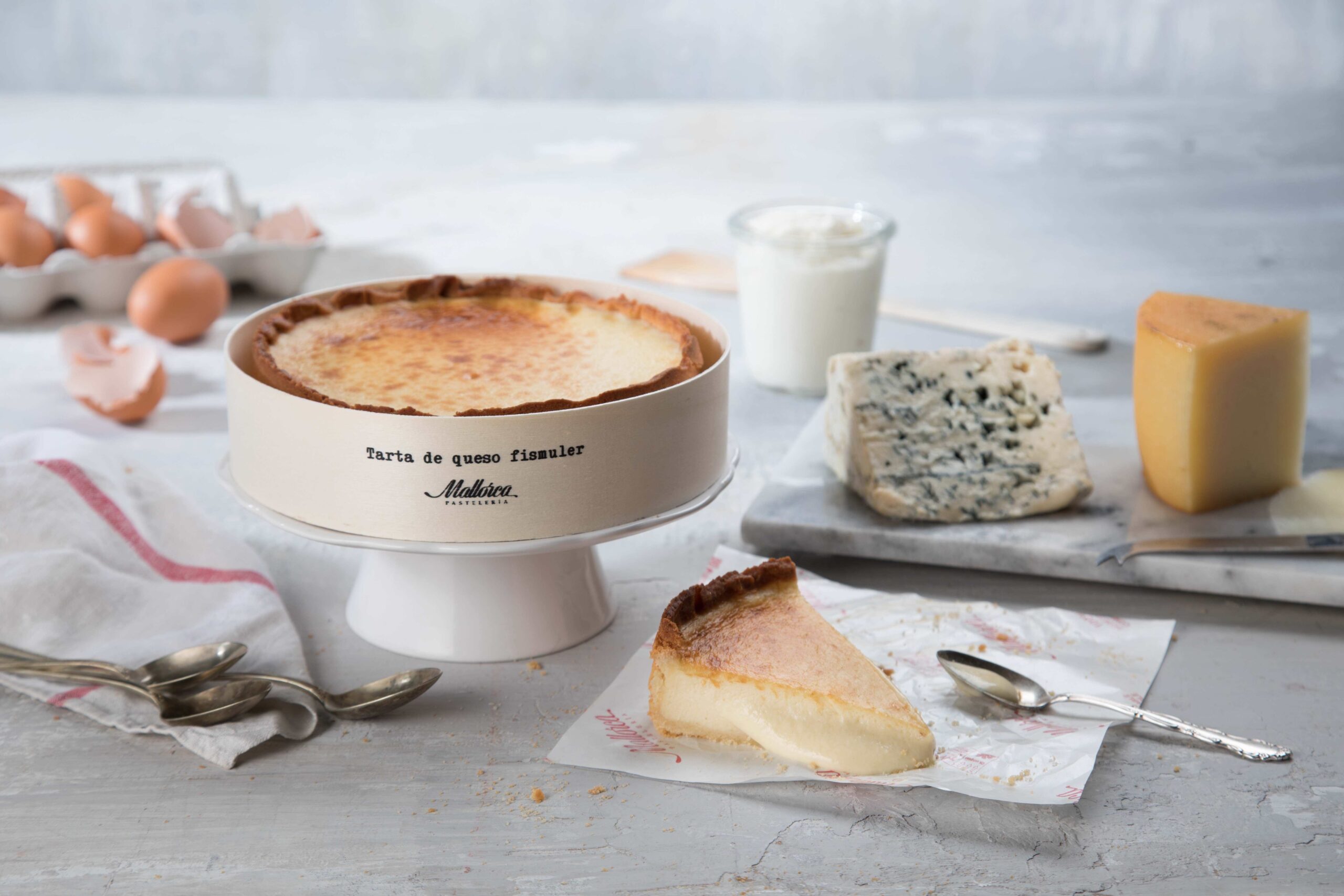Tarta de queso de Fismuler y pastelerías Mallorca