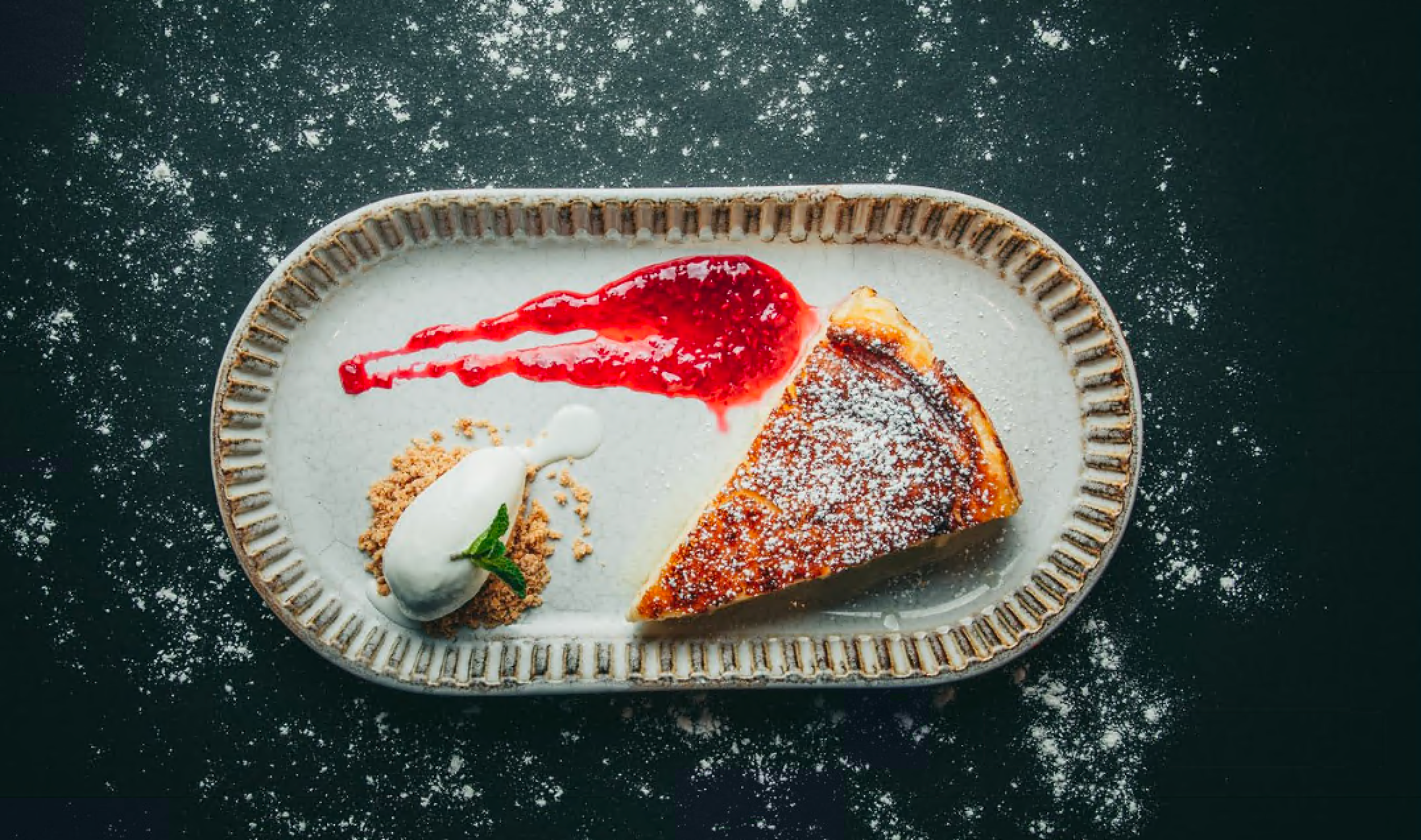 Tarta de queso de la tierruca de El Hombre Pez