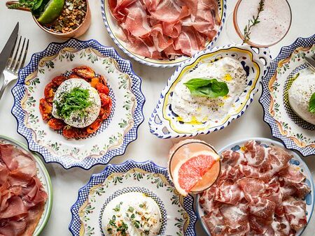 Platos de comida de Bel Mondo Madrid