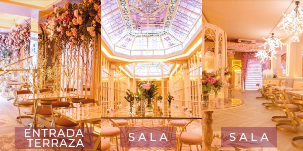 Salas del Restaurante Bloom de Madrid