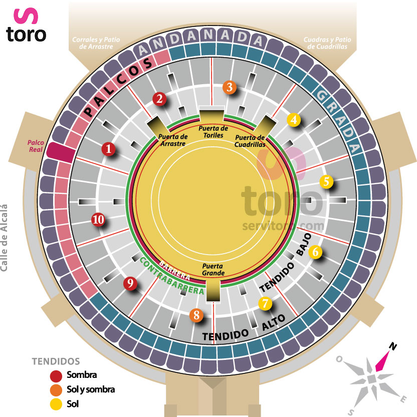 Plano Las Ventas