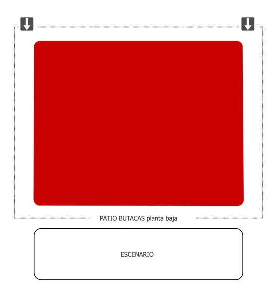plano teatro bellas artes