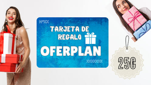 Tarjeta regalo Oferplan - 25€