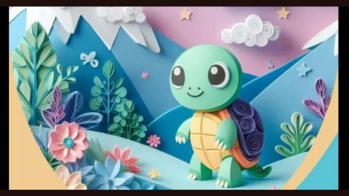 Anuga, la pequeña tortuga