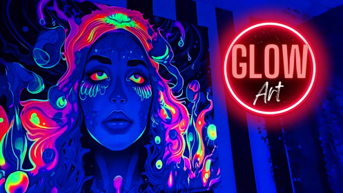Glow Art: experiencia para 4 personas