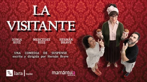 La visitante