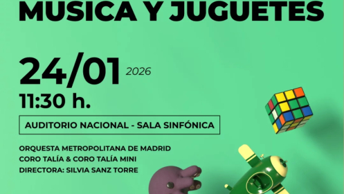 Música y Juguetes en el Auditorio Nacional